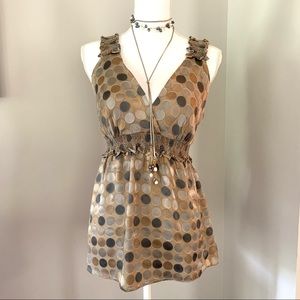 BCBG Polka Dot Top